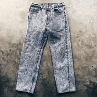 Image 2 of Original 80’s Levi’s Acid Wash Jeans.