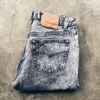 Image 1 of Original 80’s Levi’s Acid Wash Jeans.