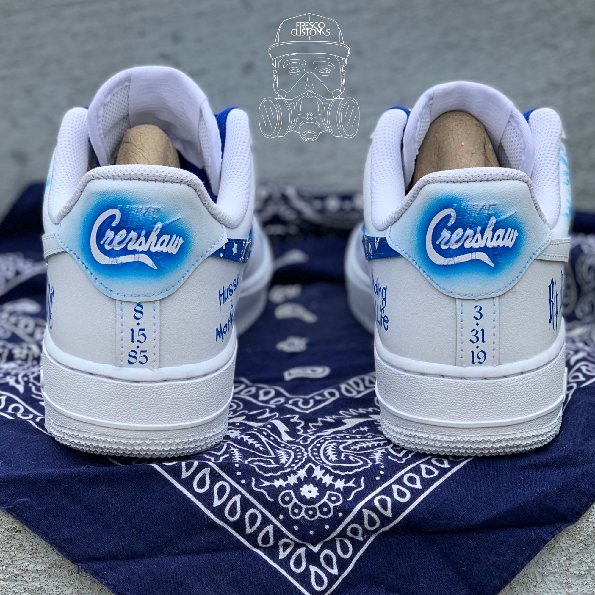 Custom nipsey discount hussle shoes