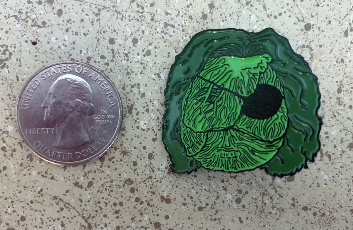Image of Kurt Brussel Enamel Pin