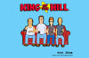 King of the Hill - Alley Couch Enamel Pin