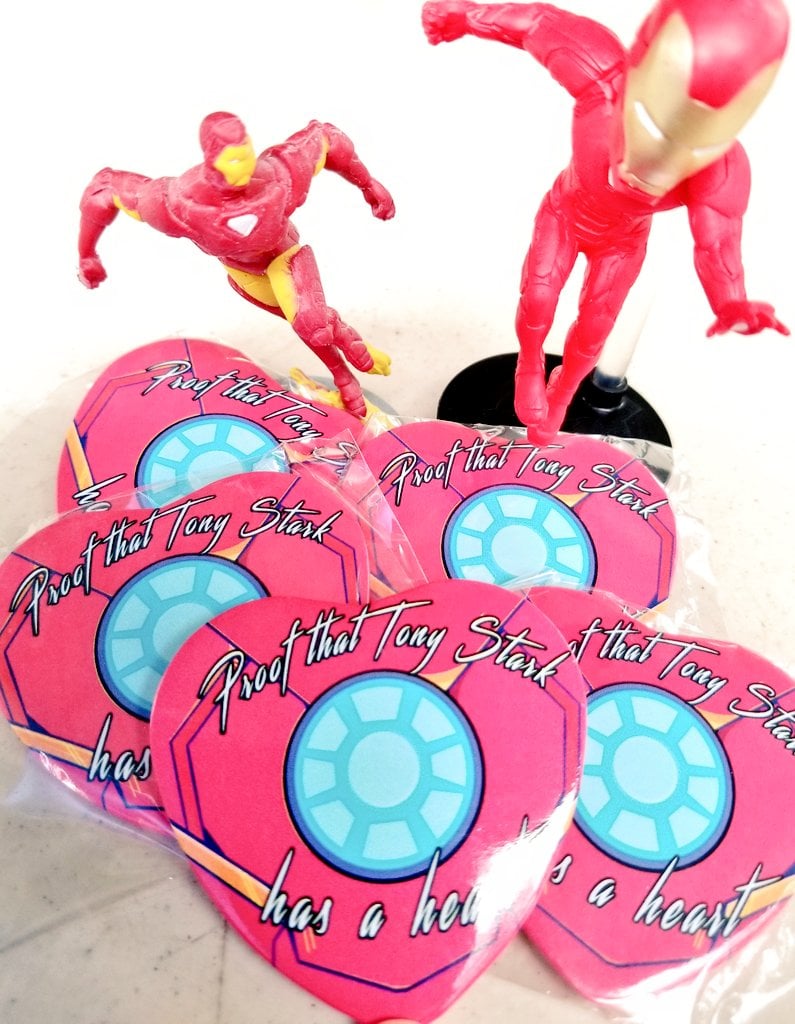 tony stark heart toy