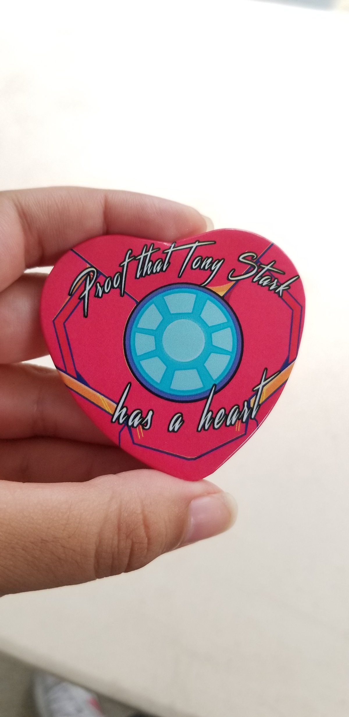 tony stark heart toy