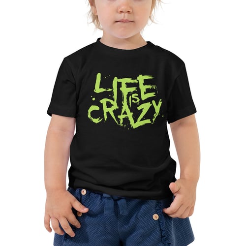 Image of Toddler Life is Crazy (Neon Logo) T-shirt