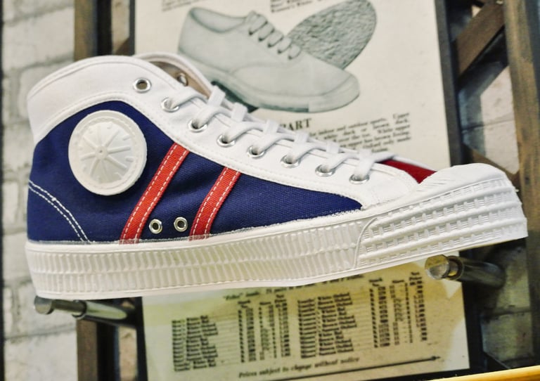 Vegancraft mid top sneaker shoes made in Slovakia tricolour Image 3
