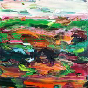 Image of Country no.27 - 30x30cm FRAMED