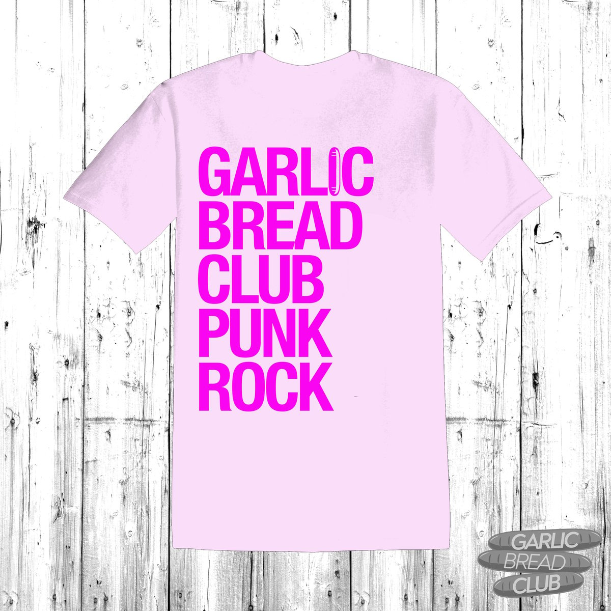 Image of Garlic Bread Club Shirt Pink