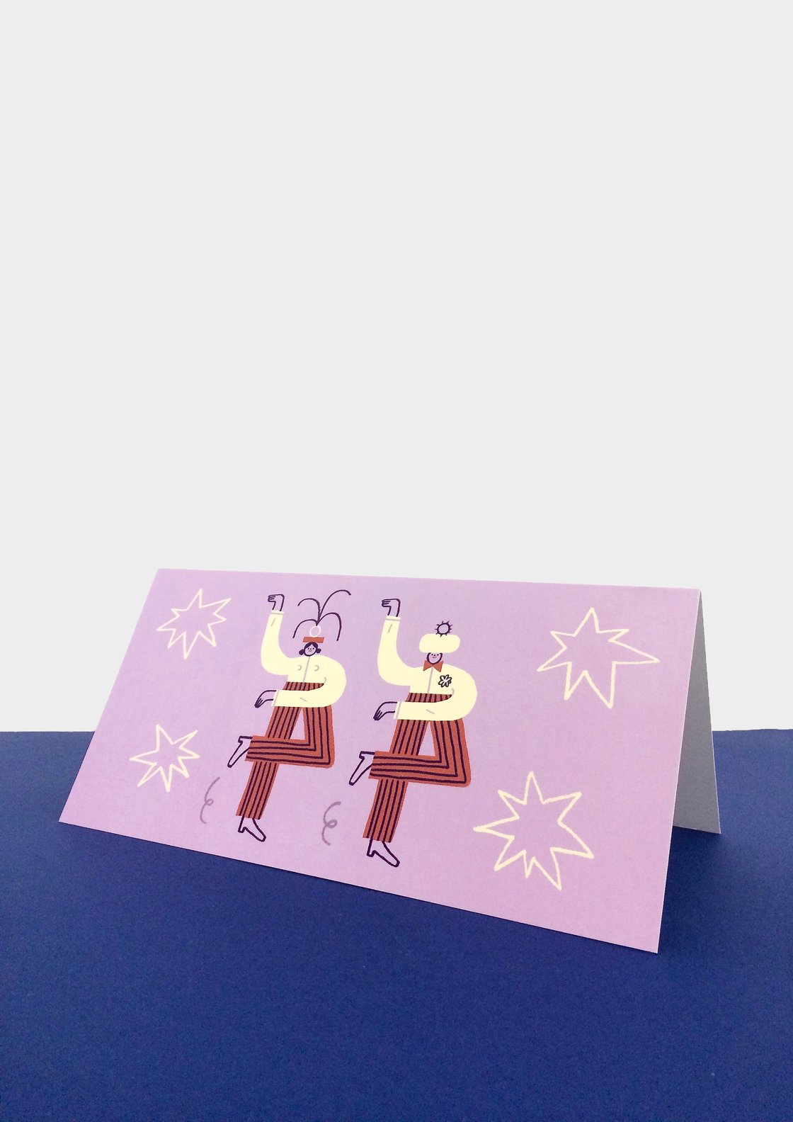 Image of Happy Dance • Set of 5 Greeting Cards + envelopes