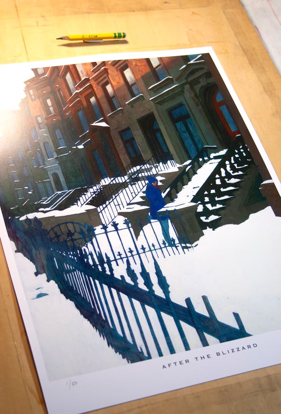 Image of After The Blizzard Print 