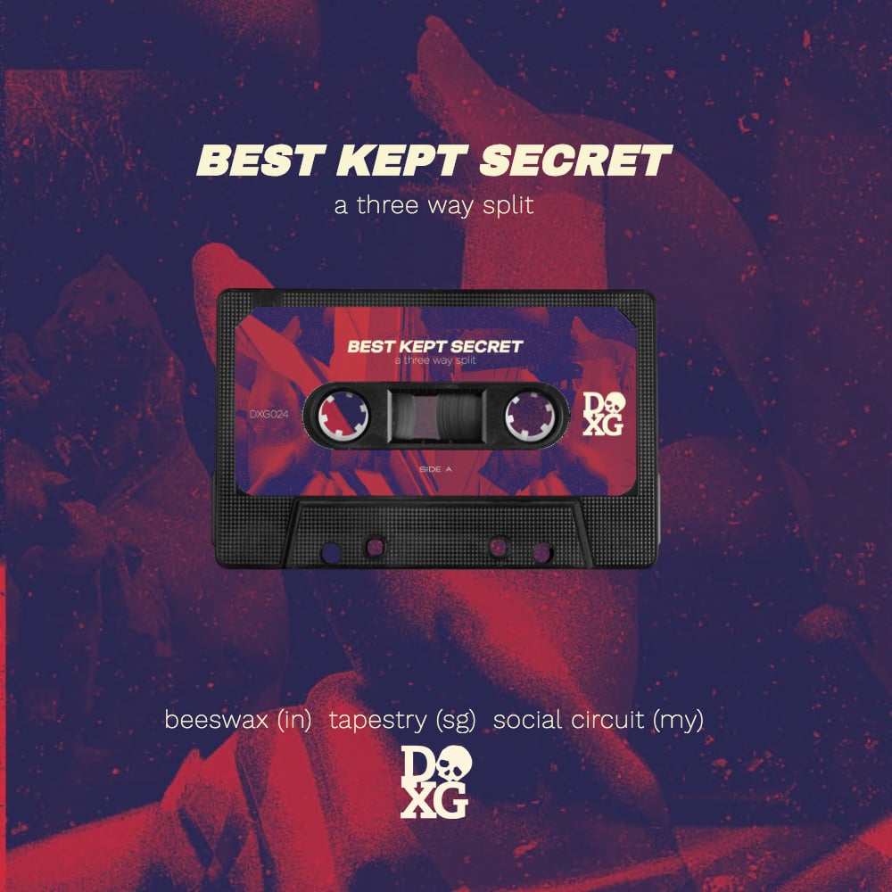 Image of Best Kept Secret - a three way split cassette