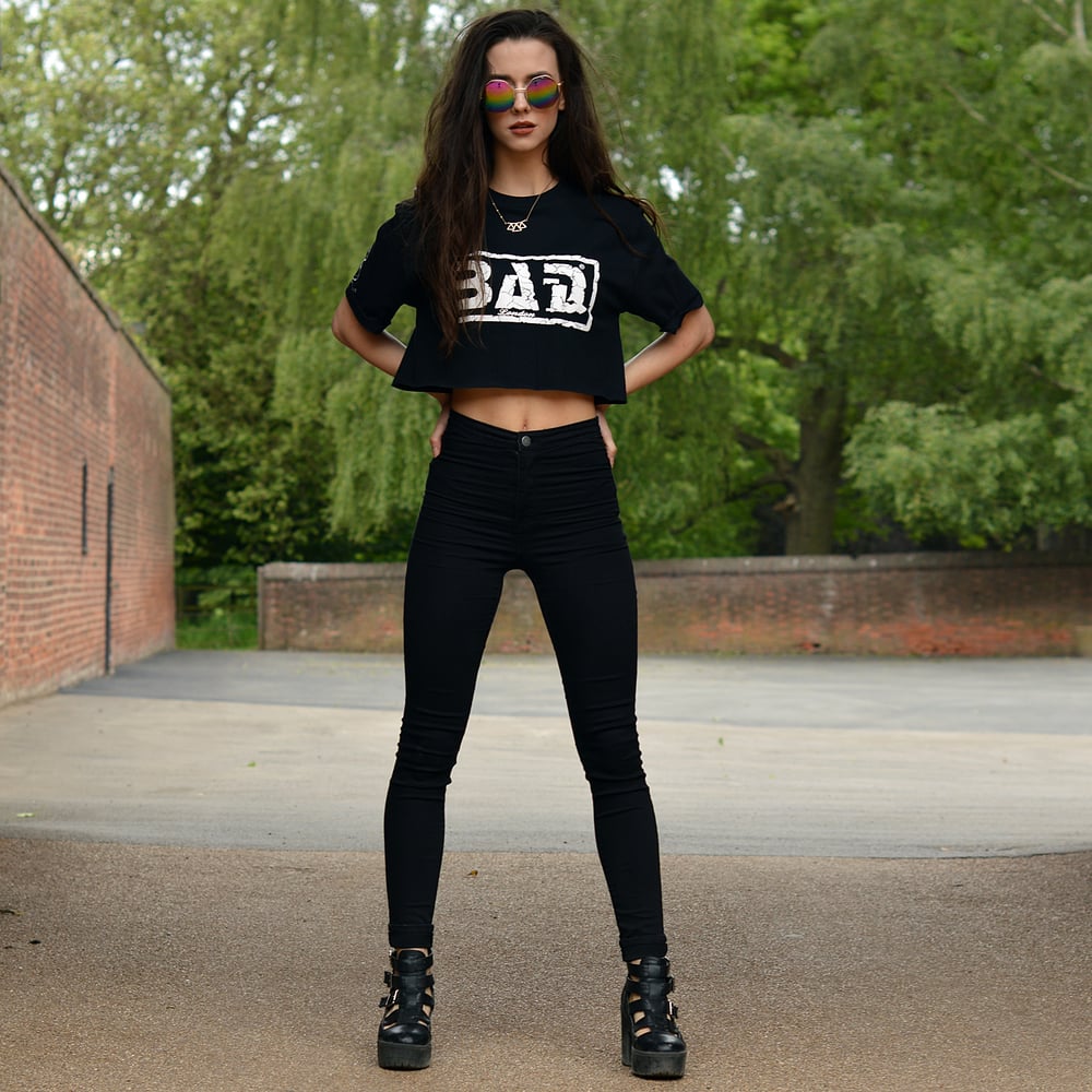Bad London Clothing Designer Street Wear Fashion Athletics Brand Crop Top