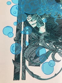 Image 4 of "SHINY LADY" ArtPrint