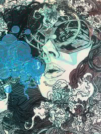 Image 3 of "SHINY LADY" ArtPrint