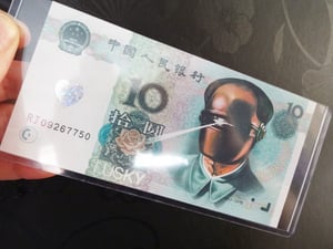 Image of China Crisis Nuke Note.