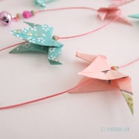 Image 1 of Guirlande grues origami