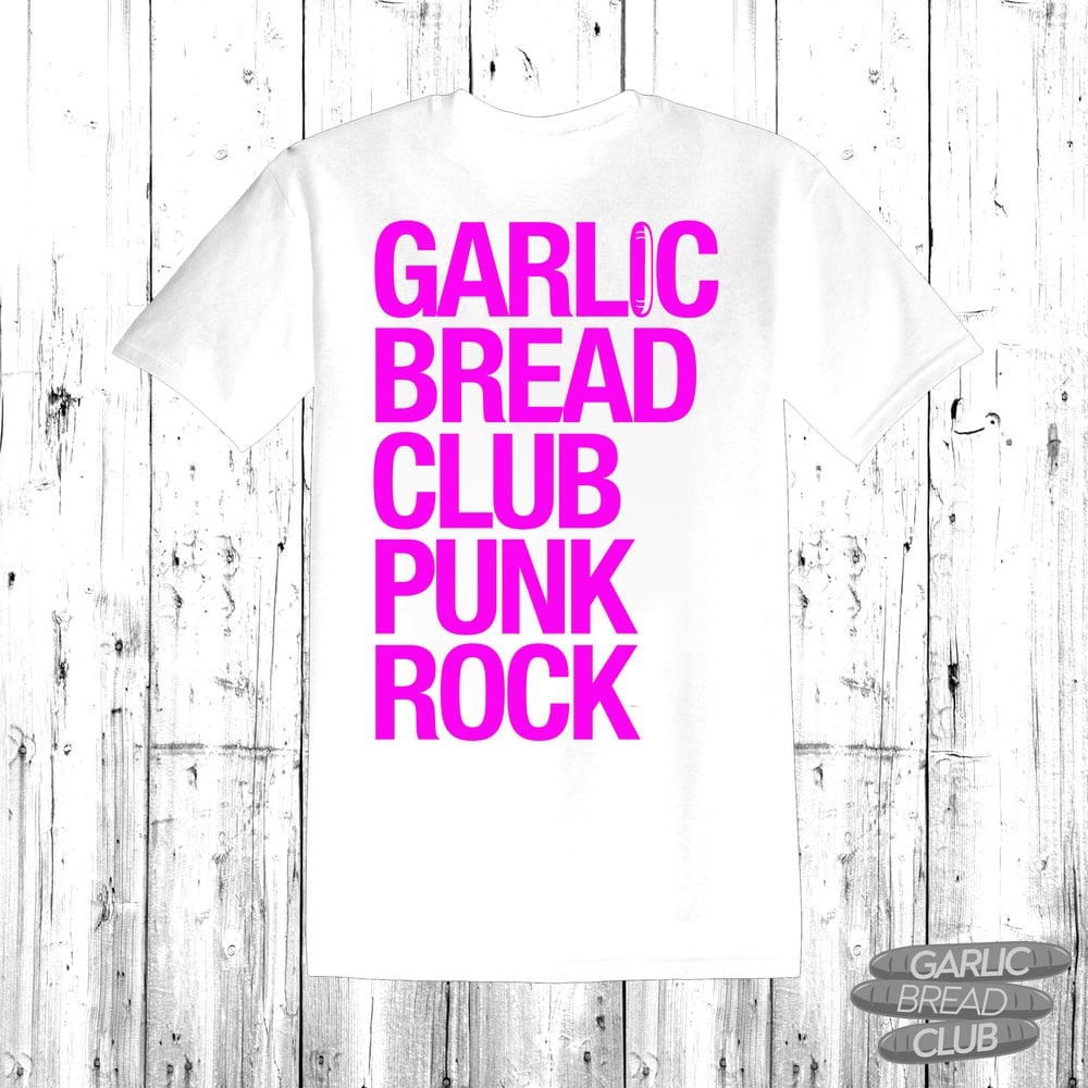 Image of Garlic Bread Club Shirt White