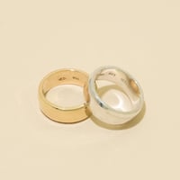 Image 3 of CLASSIC 8mm Band 10K SOLID GOLD