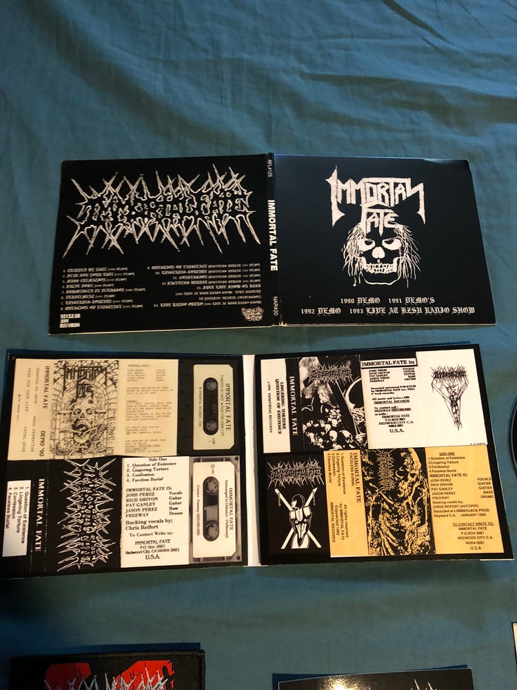 Immortal Fate demos cd | RFL RECORDS