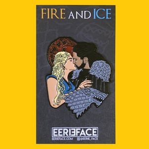 Image of Fire and Ice, Limited Edition pin