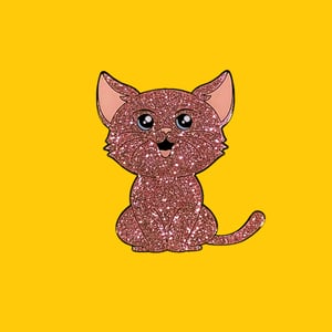 Image of Sparkle Cat- Charity Fundraiser pin