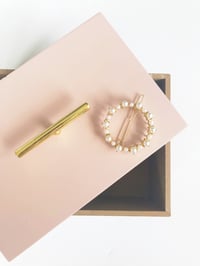 CIRCLET PEARL BARRETTE 