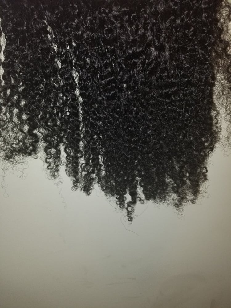 Image of Kinky Curly Human Hair