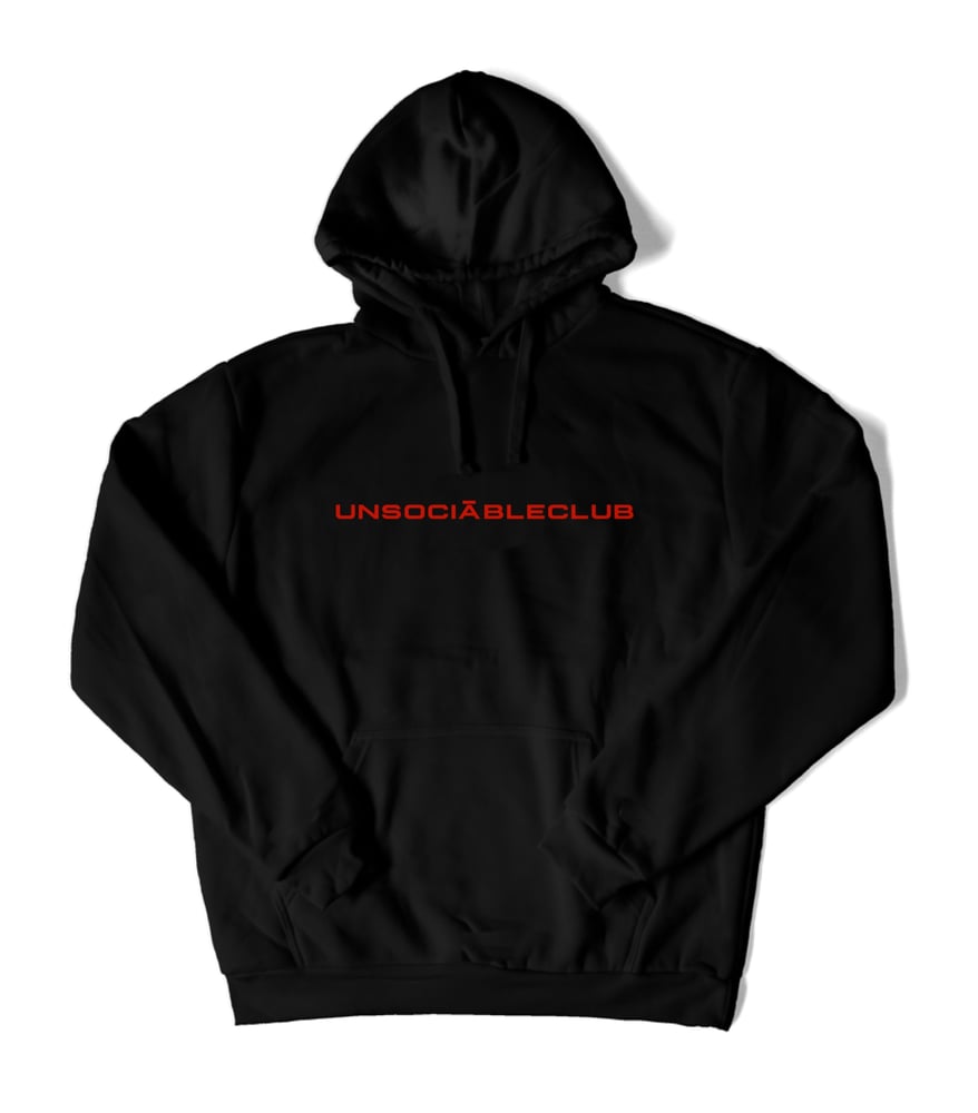 Image of Line hoodie back