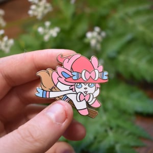 Image of Witch Sylveon - Pin Badge