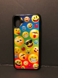 iPhone X/XS 3D Emoji Hologram Case