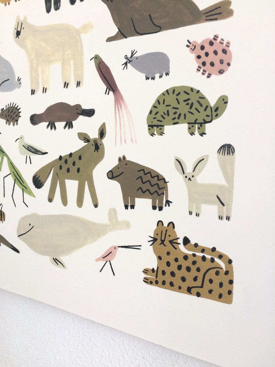 Image of Dorky Animals • Poster