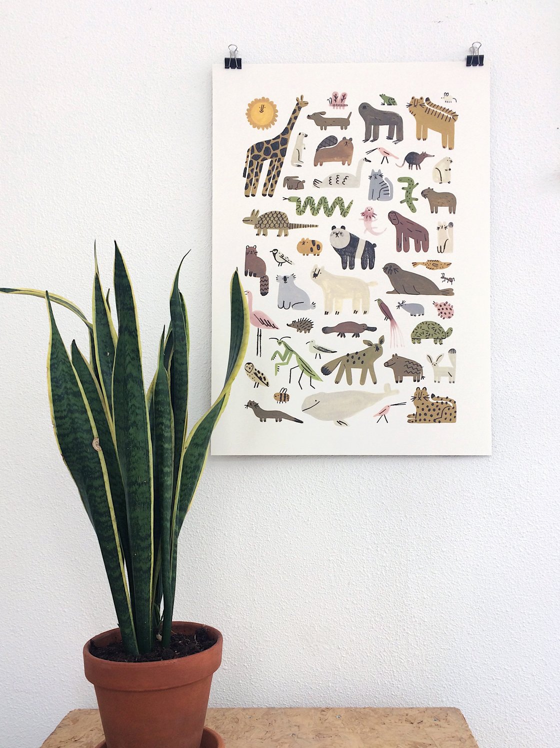 Image of Dorky Animals • Poster