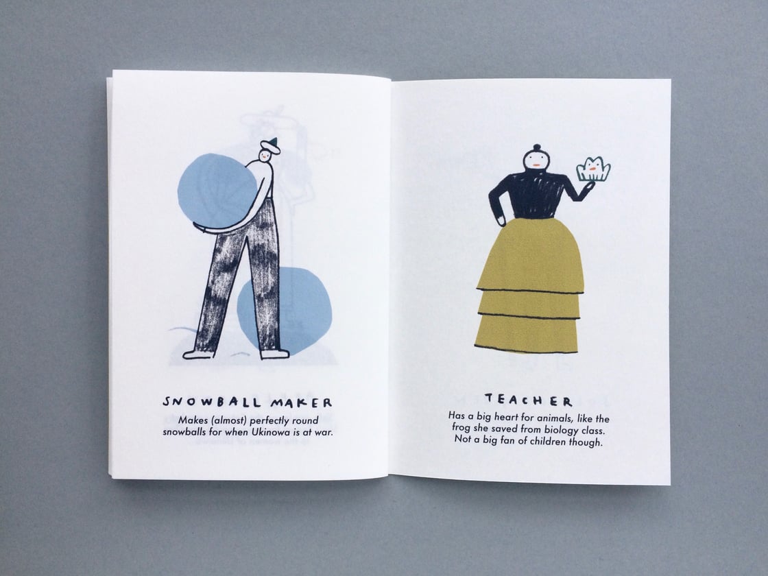 Image of Ukinowa, the People • Zine