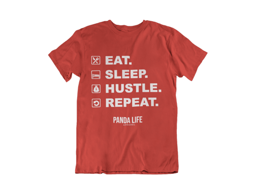 Image of Eat Sleep Hustle Repeat tshirt
