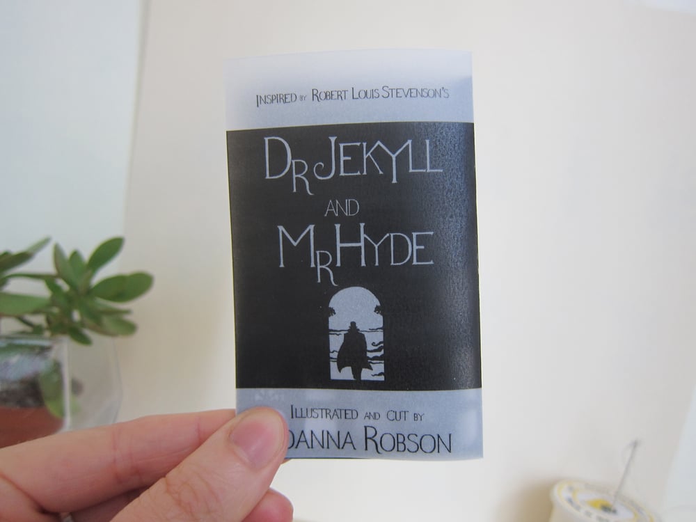 Image of Dr Jekyll and Mr Hyde: small booklet