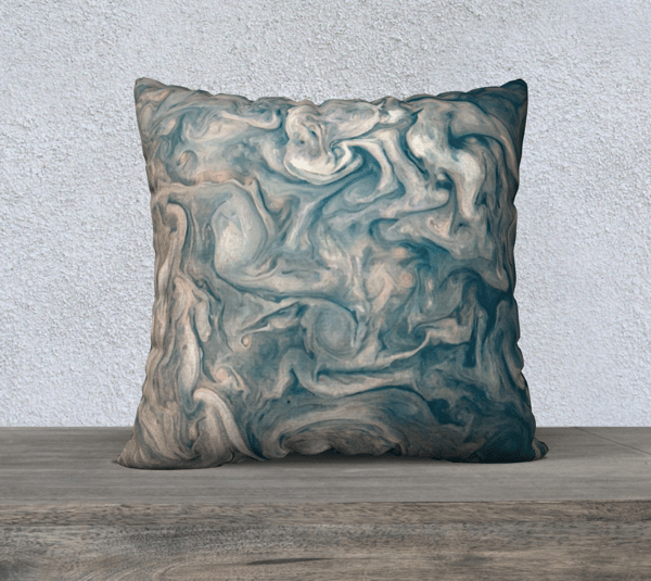 Image of Jupiter South Pole Cushion cover