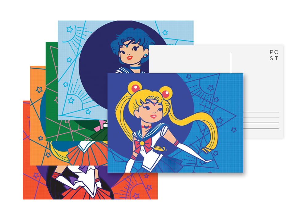 Image of Sailor Moon Postcards