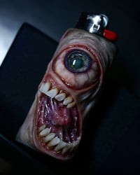 Image 12 of Custom lighter sleeve, lighter cover, Fits regular size bic lighters, OOAK | ver.1