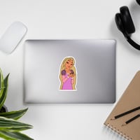 Image 1 of Pothead Princess Rafunzel Sticker