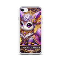 Image 1 of Clear Case for iPhone® Lucky Pika 2024 Art Collection