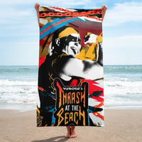 WARHORSES "THRASH AT THE BEACH" BEACH TOWEL