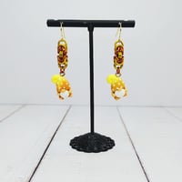 Image 4 of Rainbow Gnome Earrings 