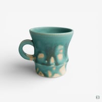 Image 4 of Katsushi Shimabukuro mug cup coral blue No.400