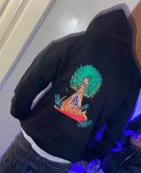 HUSH Unisex Hoodie Black (Reflective)