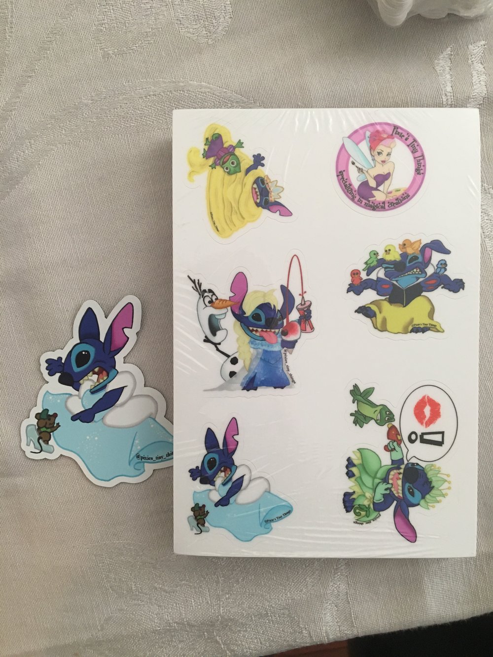 Princess Stitch Stickers