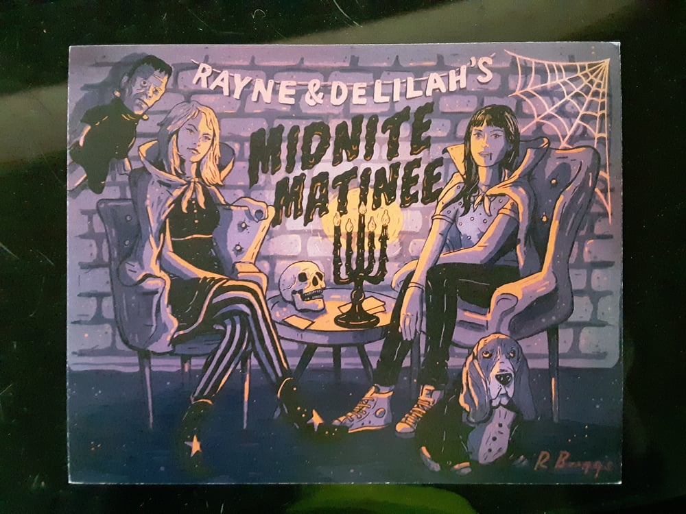 Midnite Matinee hardcover book autographed