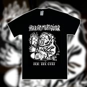 Image of Siberian Meat Grinder - For the Cult, Black Tee