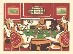 Image of Poker Night Art Print