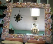 Image of Lions Paw Seashell Mirror