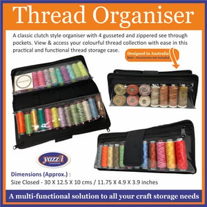 Image of Yazzii Bag Thread Organiser- A Must Have to Store Your Threads!