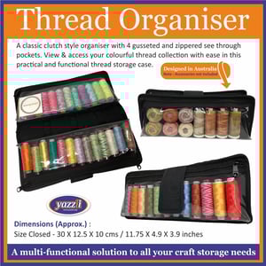 Image of Yazzii Bag Thread Organiser CA650- A Must Have to Store Your Threads!
